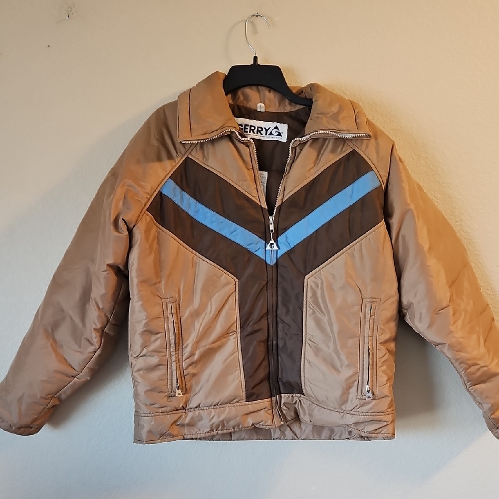 Vintage 70s/80s Gerry Tan and Brown‎ Jacket